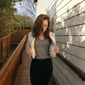 Pink Pleather Jacket